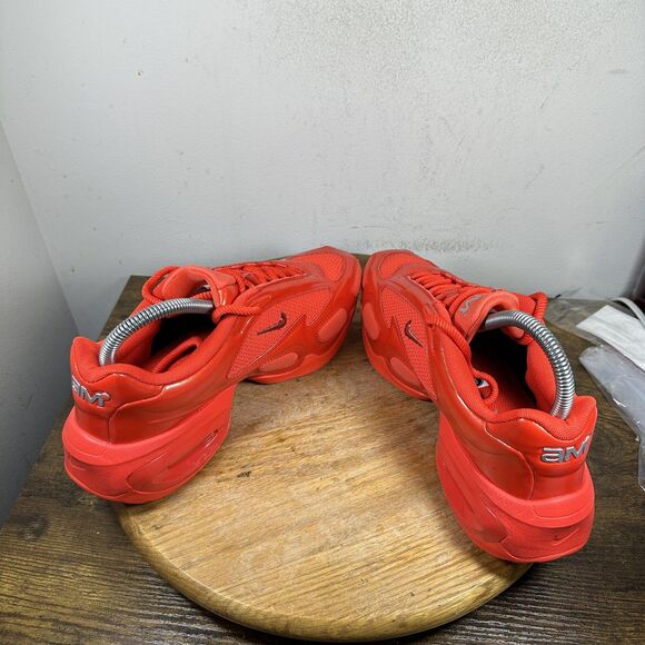 Women Nike Air Max Muse Shoes Womens Size 7.5 Red Metallic Silver FV1920-601 Habanero